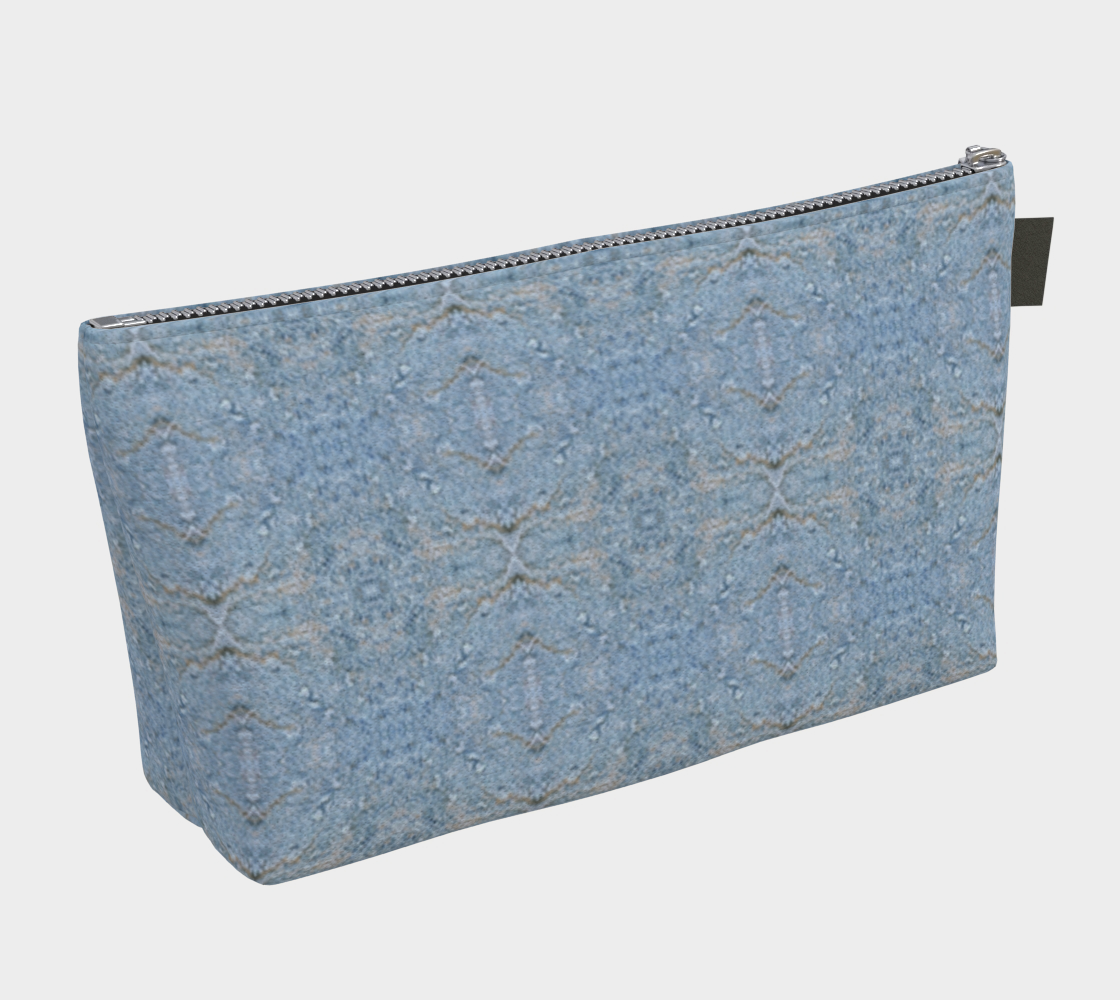 Pouch (fabric - two sizes) Frosted Stone