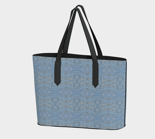 Tote Bag (Vegan Leather) Frosted Stone