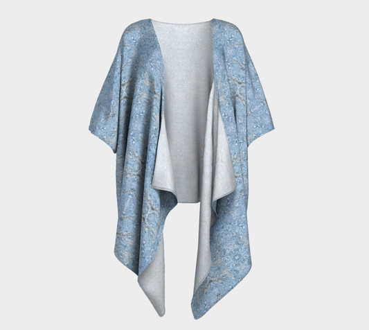 Draped Kimono - Frosted Stone