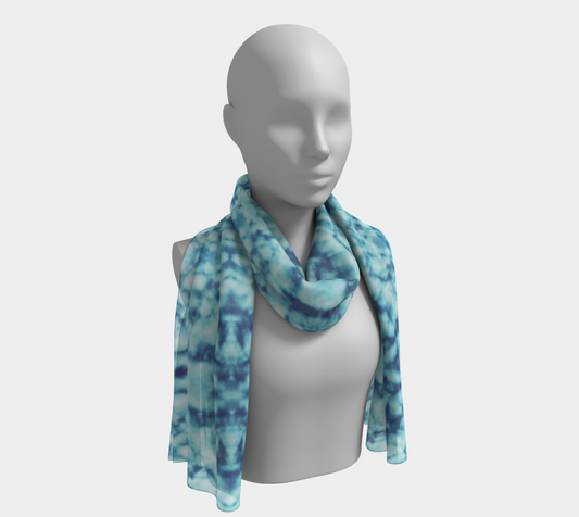 Scarf (two sizes) Country Blue