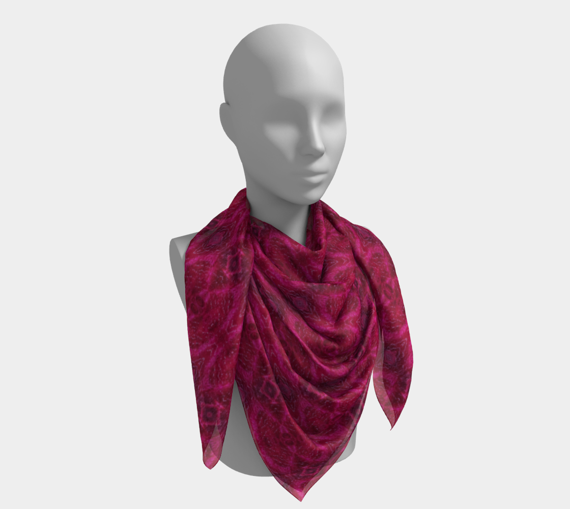 Scarf (square four sizes) The 'Beet' Goes On
