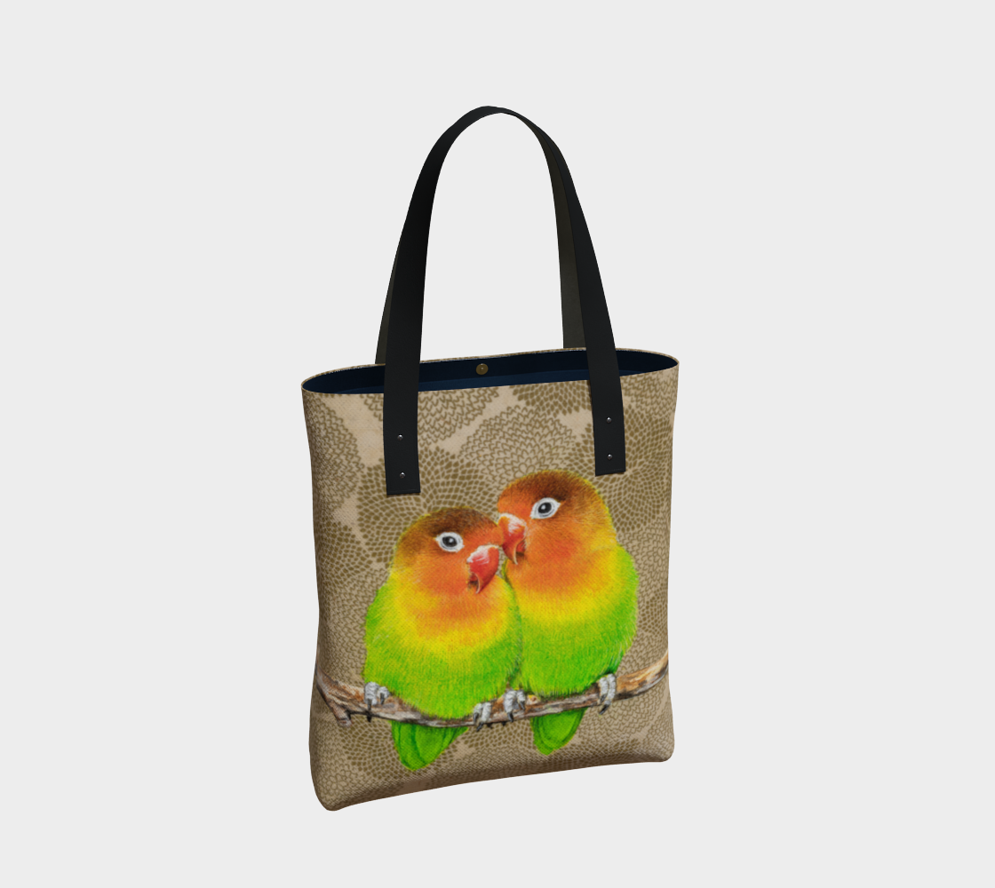 Tote Bag (Urban Tote) Lovebirds