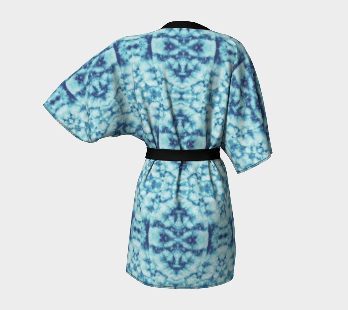 Kimono Robe (two sizes) Country Blue