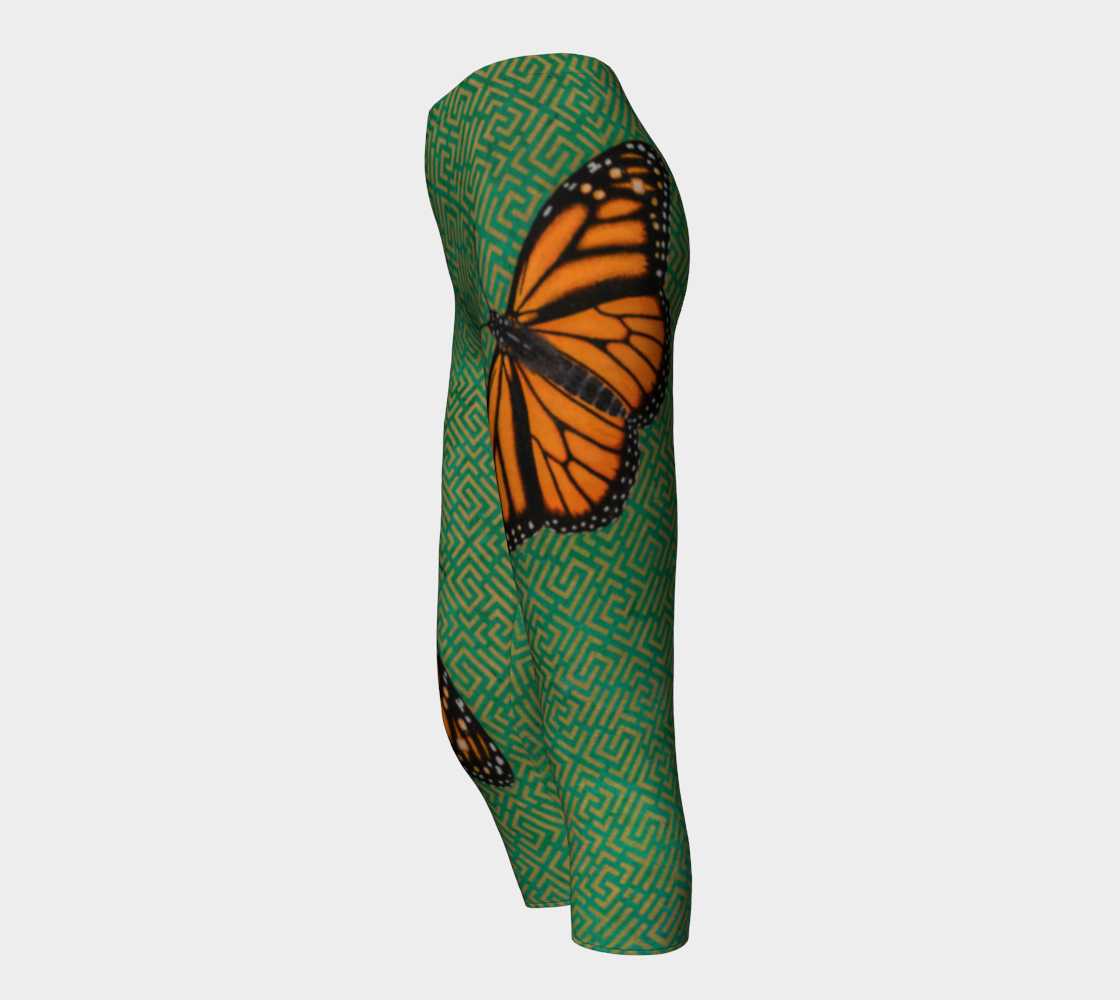 Capris - Monarch Butterfly
