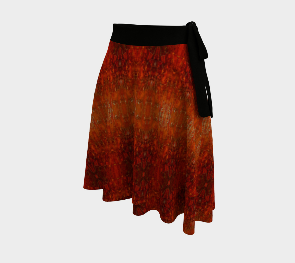 Wrap Skirt  - Ornate Arbutus