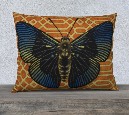 Cushion Cover (26" x 20") Apollonia Metalmark Butterfly