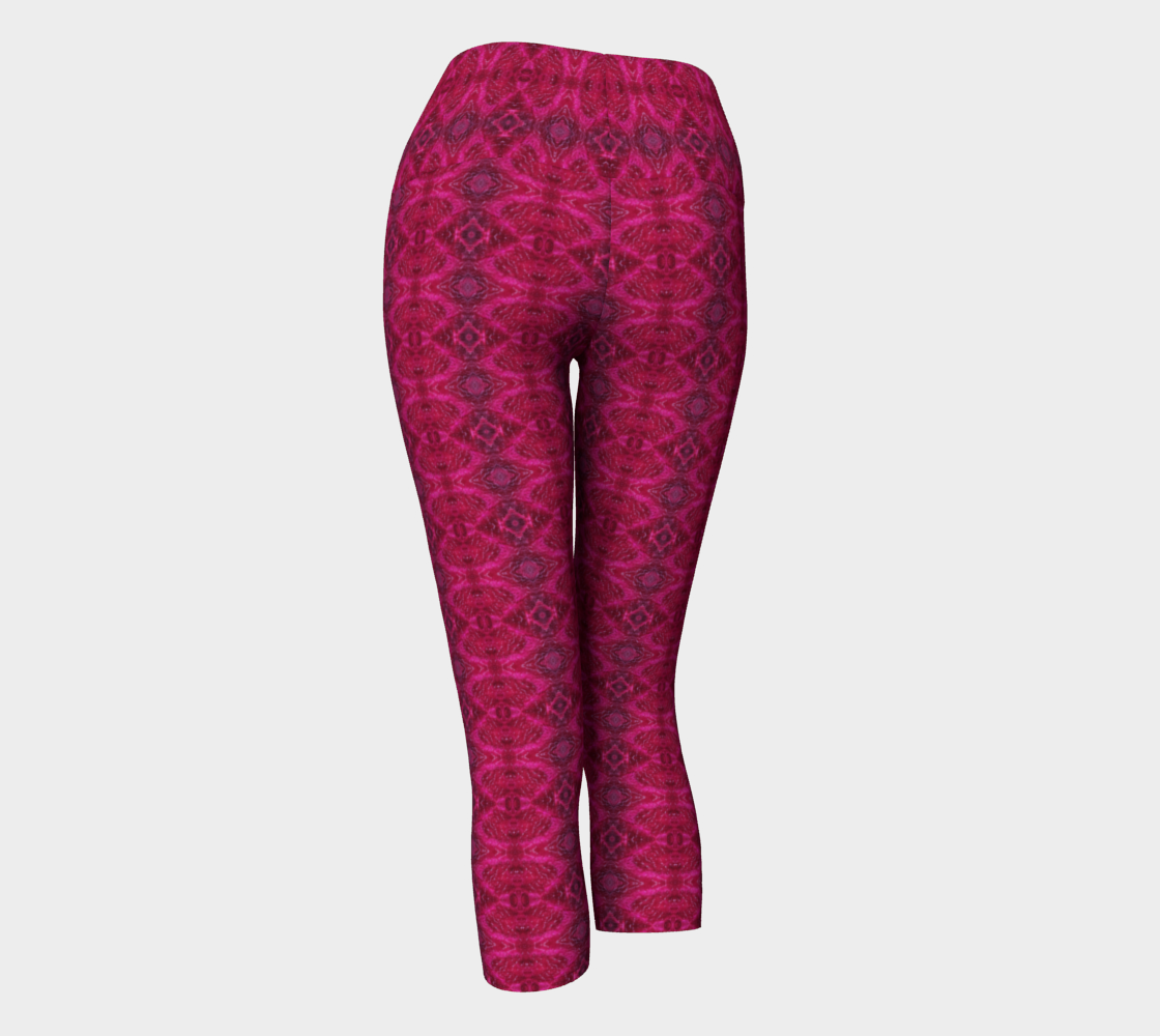 Yoga Capris - The 'Beet' Goes On