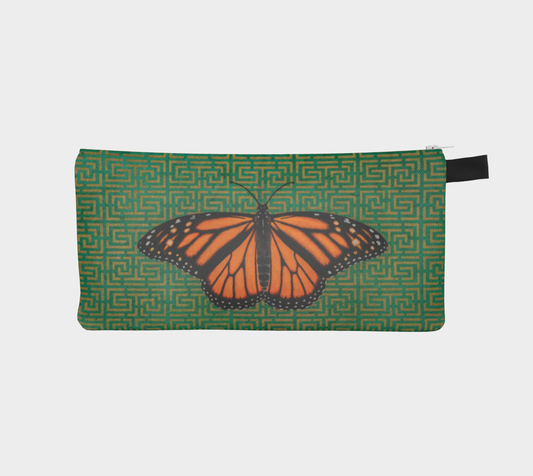 Pencil Case - Monarch Butterfly