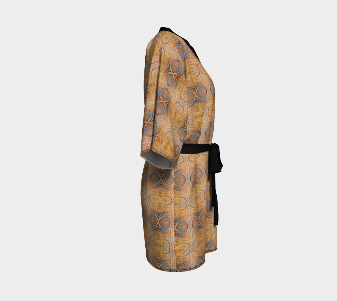 Kimono Robe (two sizes) Infinity Rust