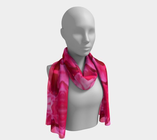 Scarf (two sizes) Dreaming of Azaleas Large Print