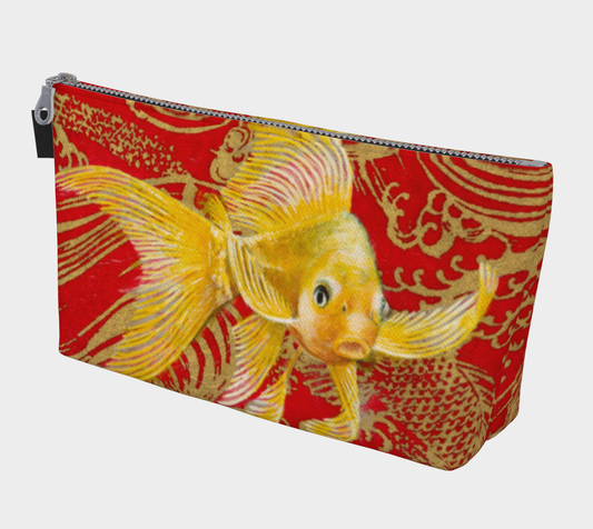 Pouch (fabric - two sizes) Koi Fish