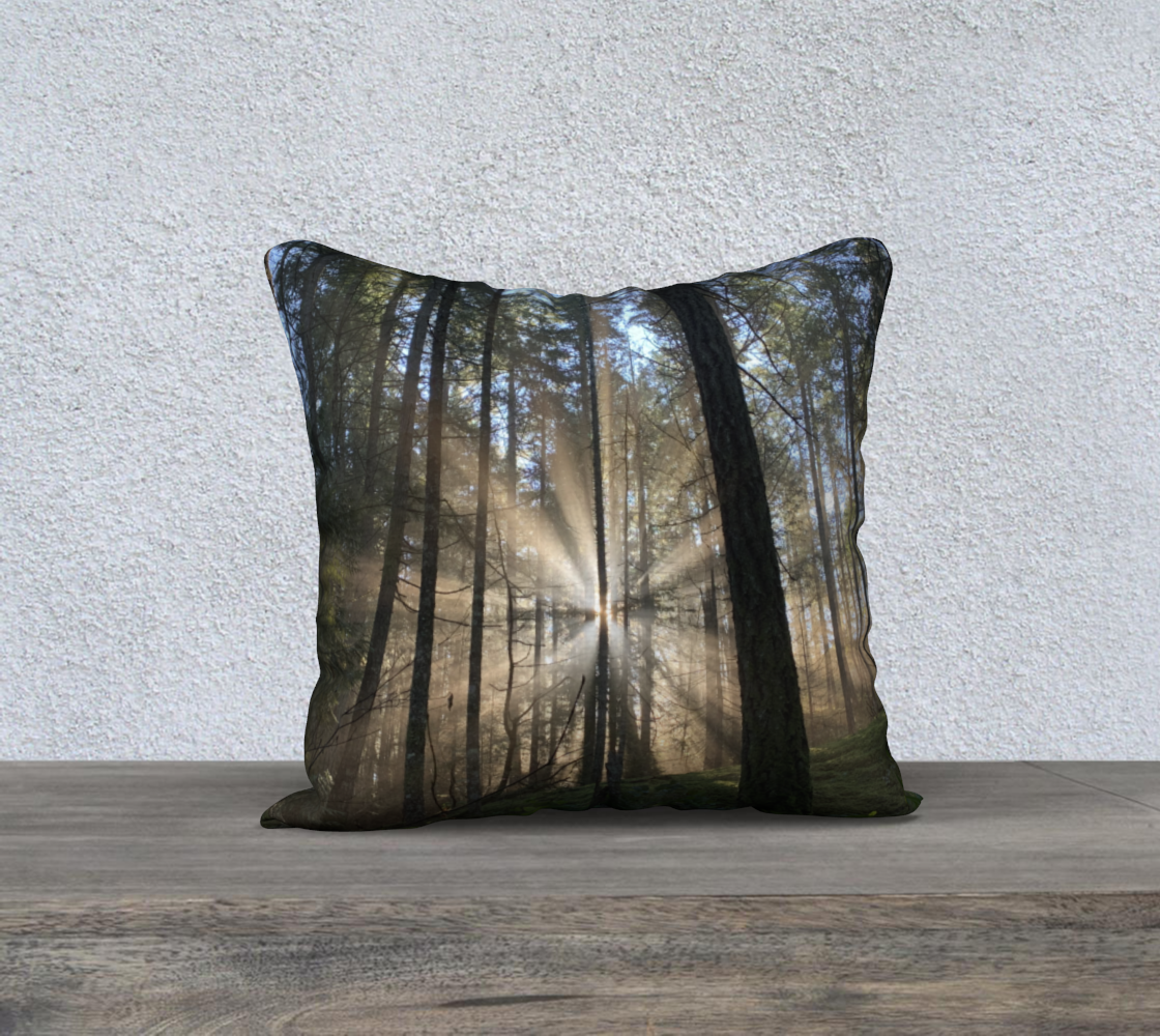 Cushion Cover (18" x 18") Rays of Light