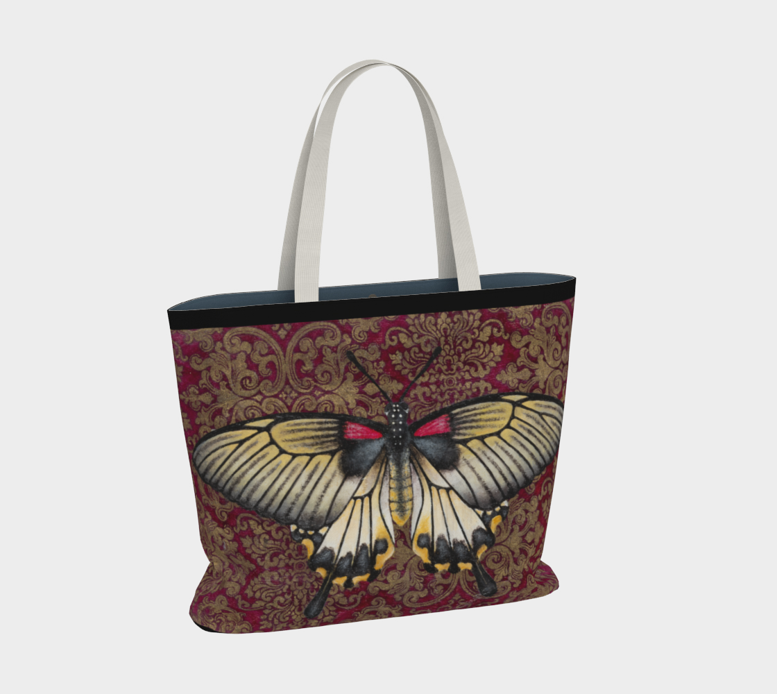 Tote Bag (Large Tote) Great Mormon Butterfly