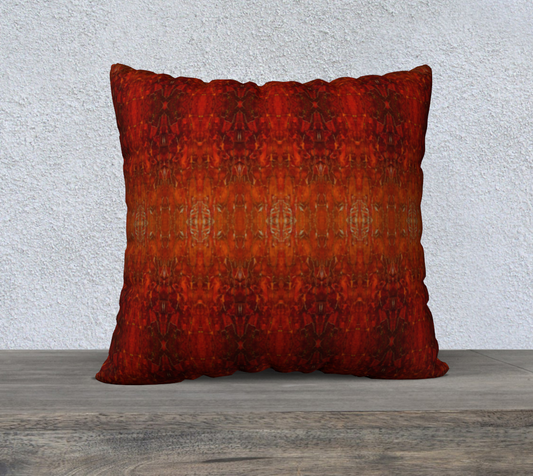 Cushion Cover (22" x 22") Ornate Arbutus