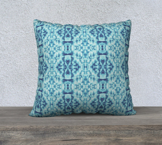 Cushion Cover (22" x 22") Country Blue