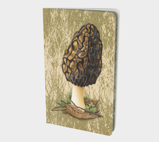 Notebook (small) Morel Mushroom
