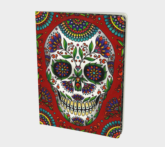 Notebook (large) Red Skull