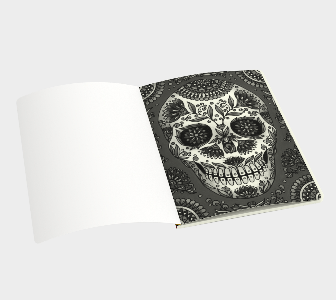 Notebook (large) Red Skull