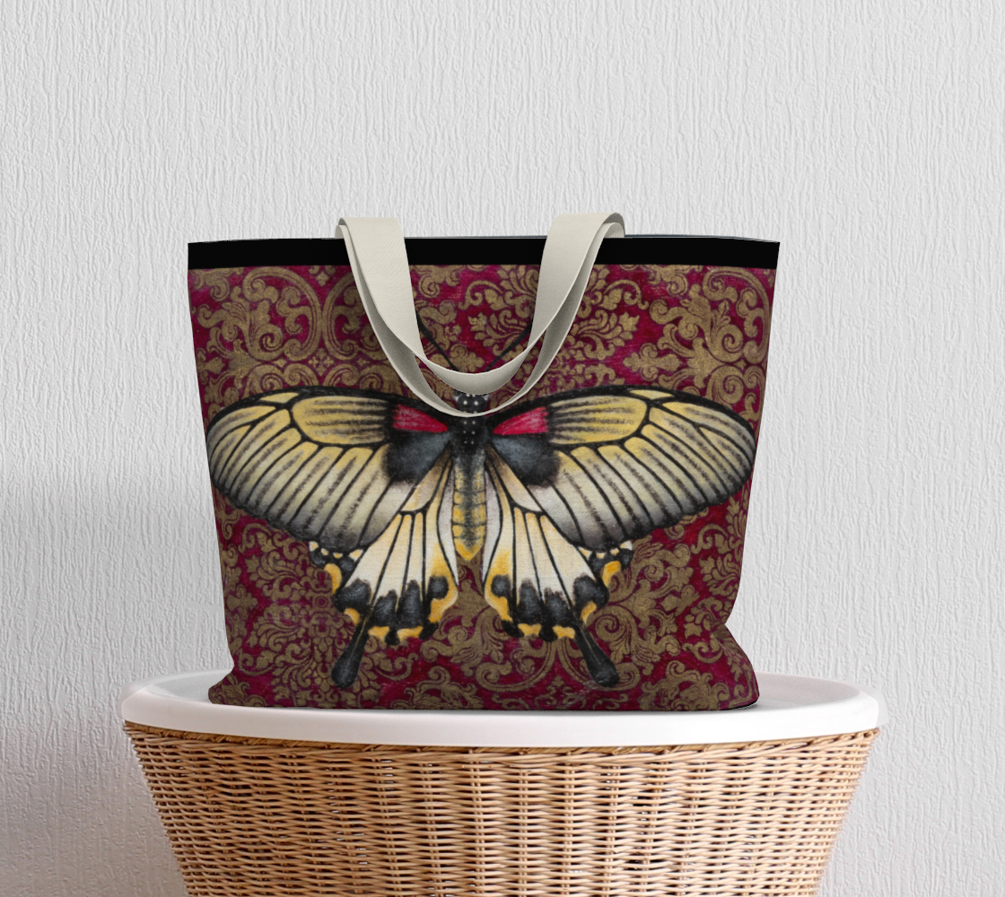 Tote Bag (Large Tote) Great Mormon Butterfly