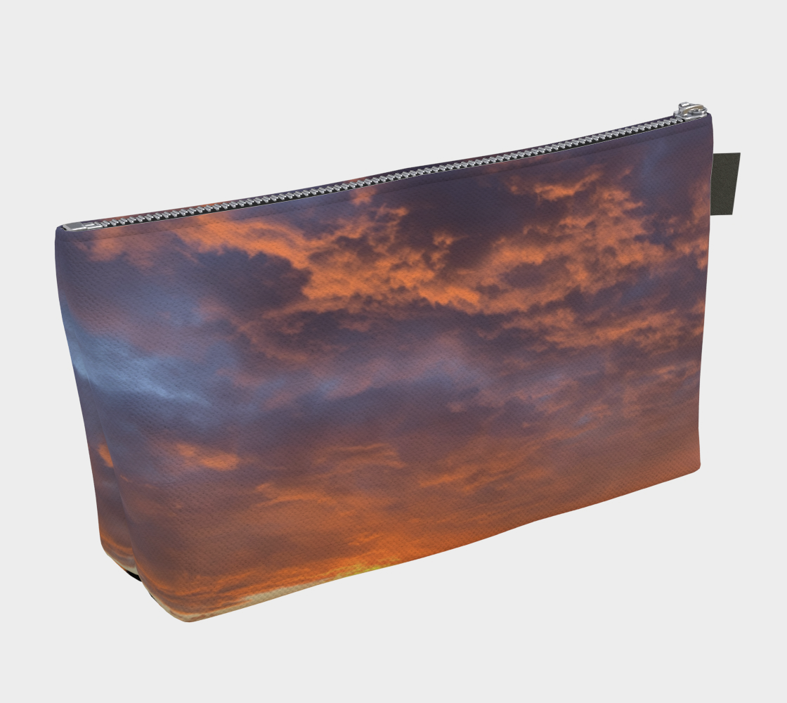 Pouch (fabric - two sizes) Victoria Sunset