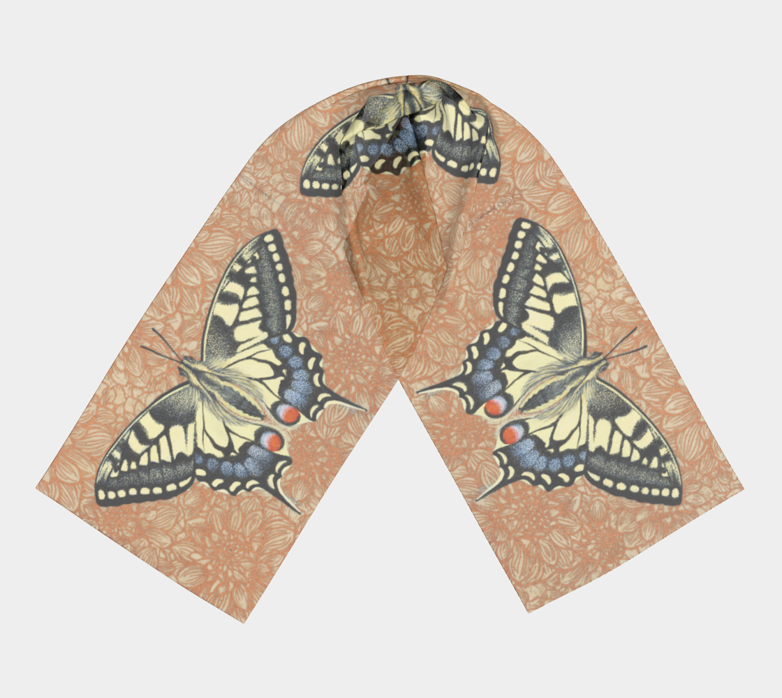 Scarf (two sizes) Swallowtail Butterfly