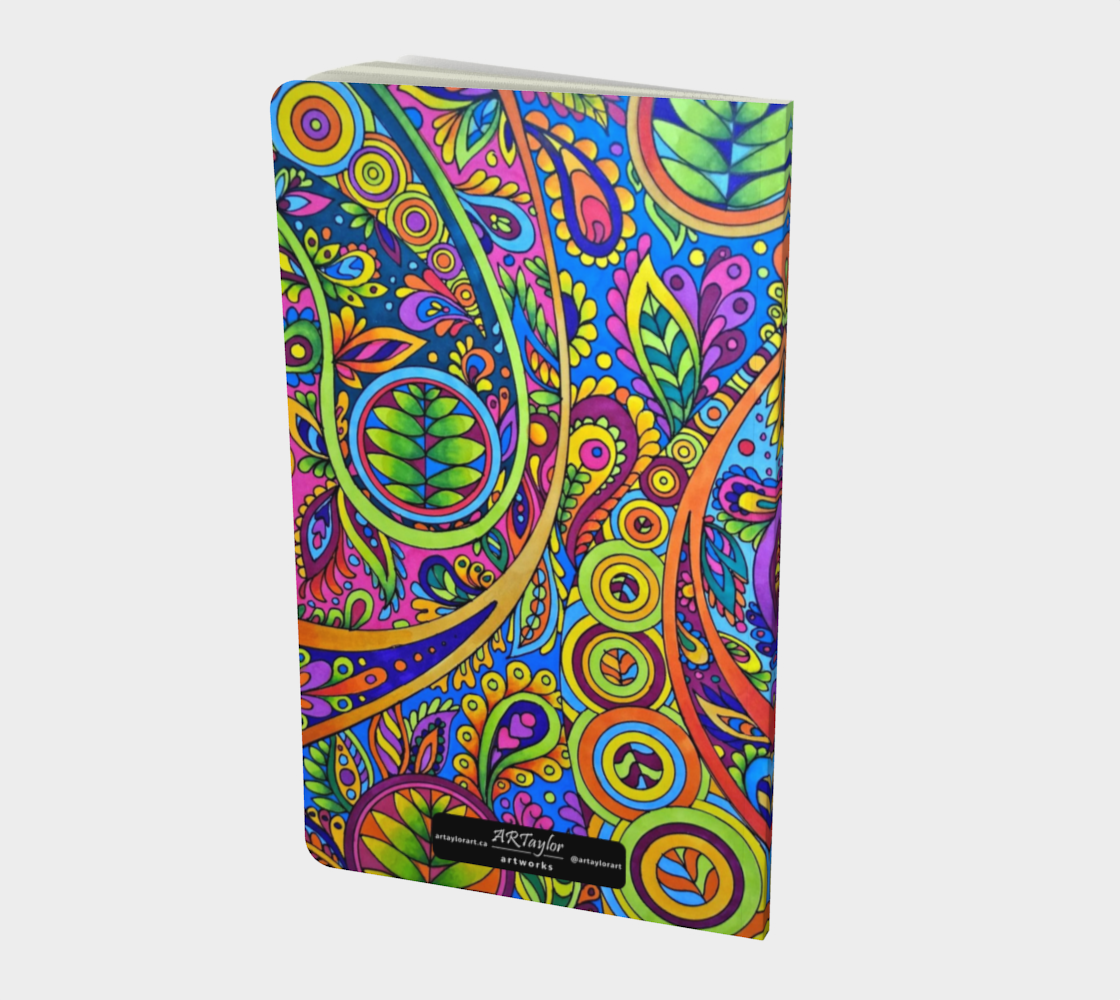 Notebook (small) Crazy Paisley