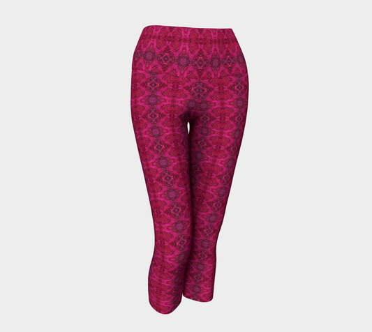 Yoga Capris - The 'Beet' Goes On