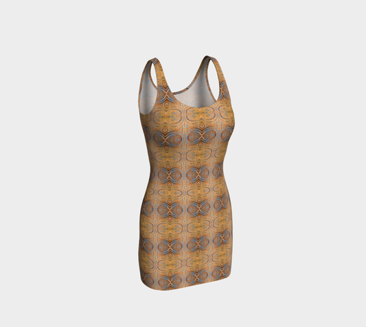 Dress (fitted) Infinity Rust