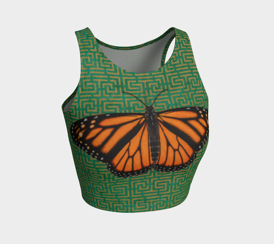 Athletic Top - Monarch Butterfly
