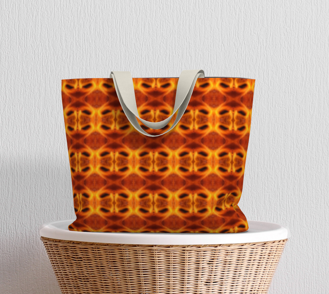 Tote Bag (Large Tote) Molten Gold