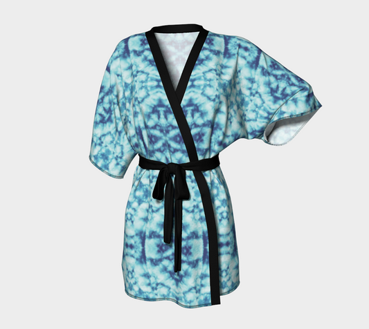 Kimono Robe (two sizes) Country Blue