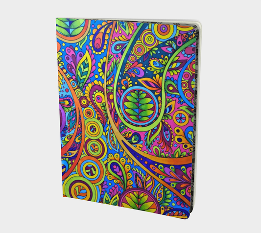 Notebook (large) Crazy Paisley