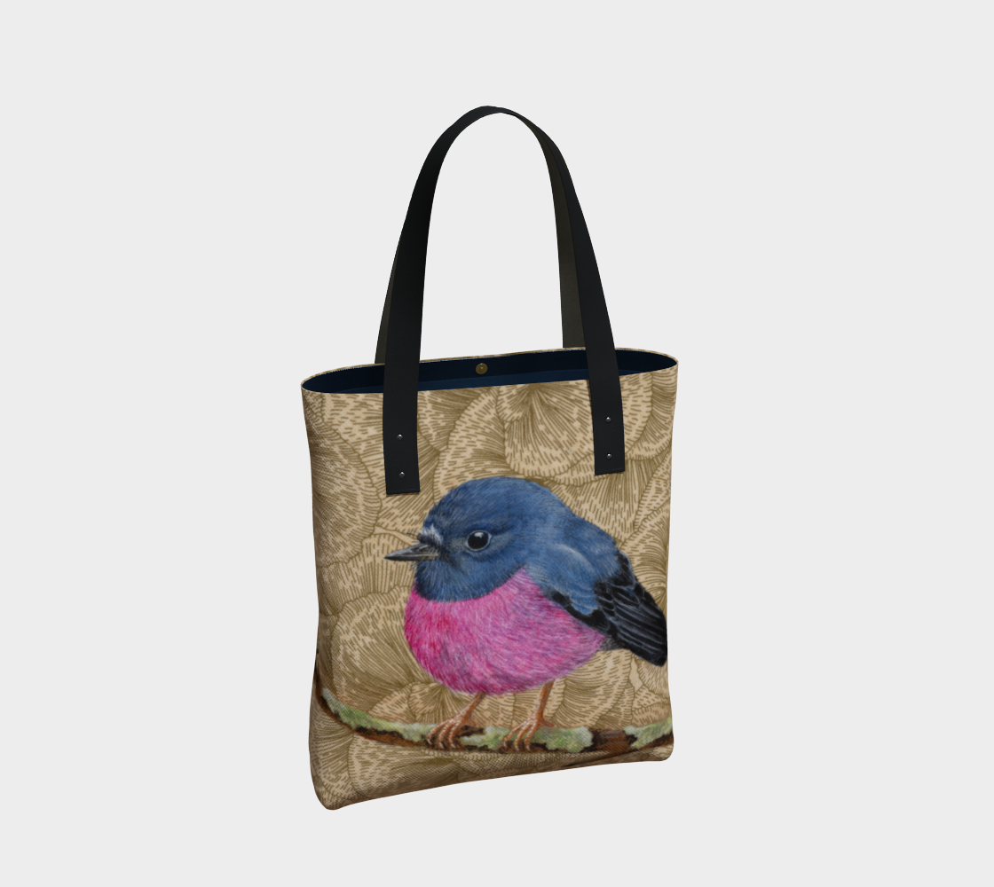 Tote Bag (Urban Tote) Pink Robin