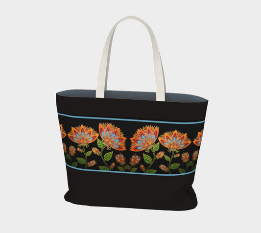 Tote Bag (Large Tote) Fab Floral