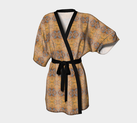 Kimono Robe (two sizes) Infinity Rust