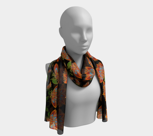 Scarf (two sizes) Fab Floral