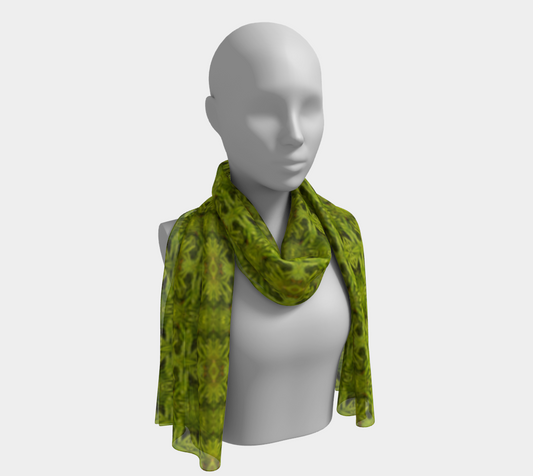Scarf (two sizes) Vintage Green ll