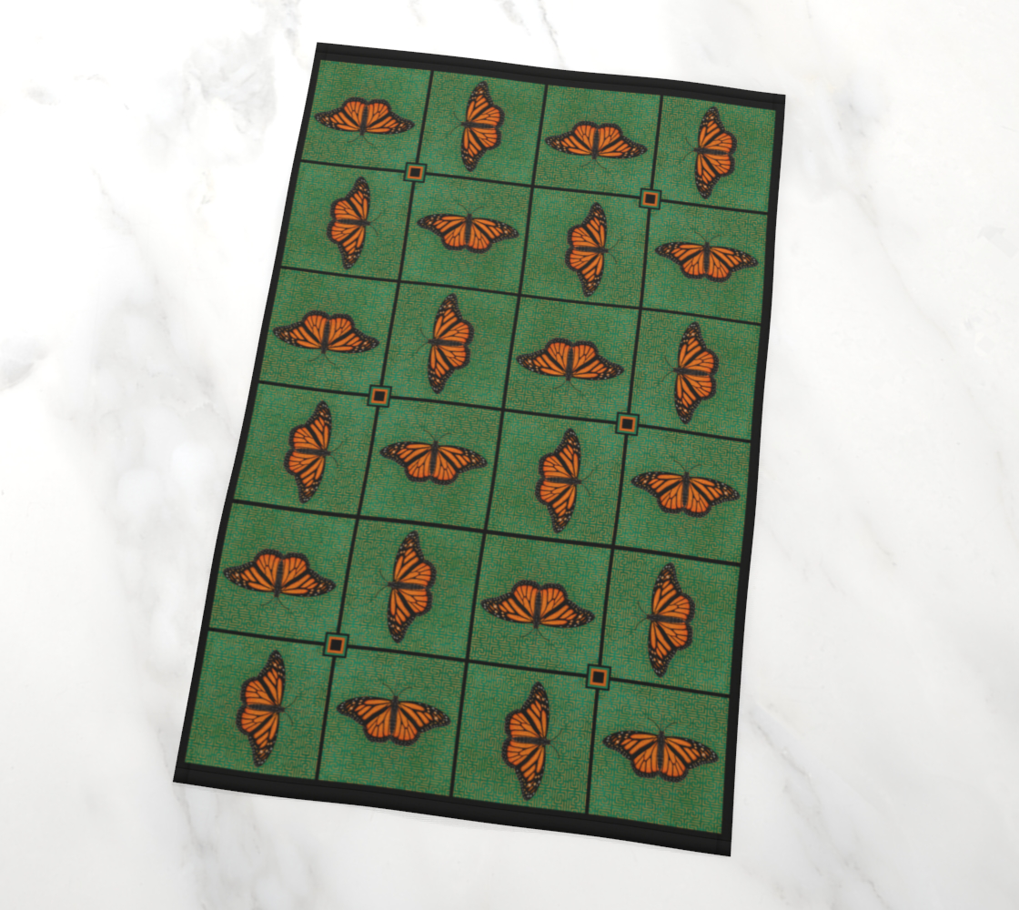 Tea Towel - Monarch Butterfly