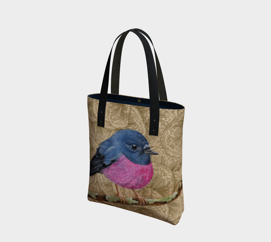 Tote Bag (Urban Tote) Pink Robin